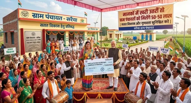 मुख्यमंत्री प्रोत्साहन पुरस्कार योजना: ग्राम पंचायतों के पास 50 लाख रुपये जीतने का मौका, बस पूरी करनी होंगी यह शर्तें
