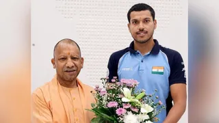 इसी वर्ष जून में लखनऊ में मुख्यमंत्री योगी आदित्यनाथ ने शार्दुल विहान को किया था सम्मानित। सौ. दीपक विहान