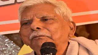 अयोध्या राम मंदिर के लिए एक करोड़ दान करने वाले सियाराम ऊमरवैश्य की फाइल फोटो।