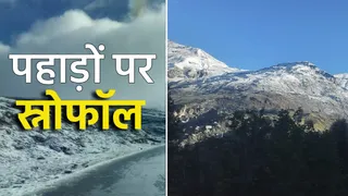 रोहतांग में बर्फबारी (जागरण ग्राफिक्स)