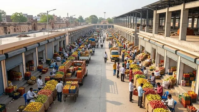 वाराणसी में तीन जगहों पर विकसित होंगी फल मंडियां, व्यवसायियों के लिए बनेंगी 500 से अधिक दुकानें
