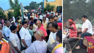 सतीश चंद्र दुबे के पैतृक गांव हरसरी में पारंपरिक कंस वध मेले का भव्य आयोजन किया गया।