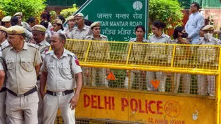 दिल्ली के जंतर मंतर पर सीजेपी के प्रस्तावित प्रदर्शन को लेकर राष्ट्रीय राजधानी में सुरक्षा व्यवस्था बेहद कड़ी कर दी गई है। एएनआई