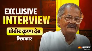 प्रोबीर कृष्ण देब, चित्रकार।