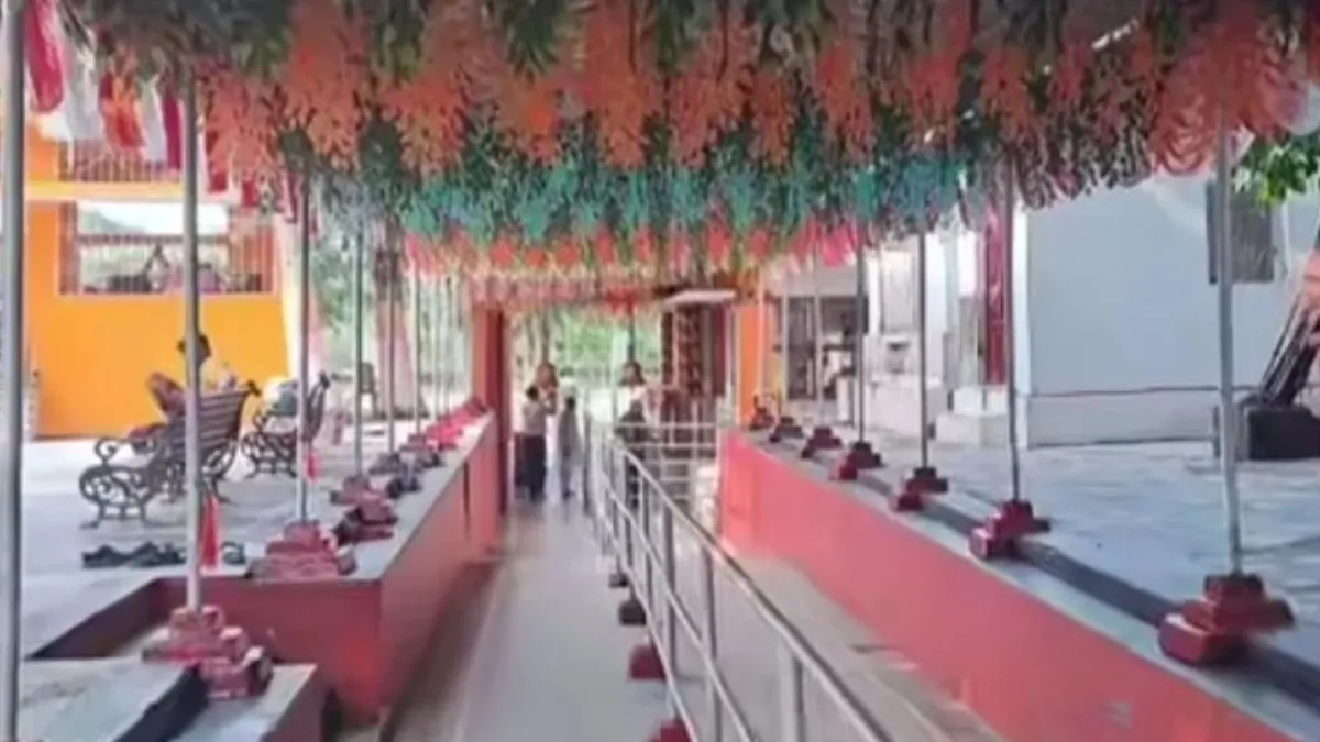 Maa Chandika Munger Temple Ready for Navratri After Flood (1)