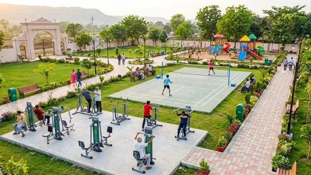सोनभद्र में एक करोड़ की लागत से बदलेगी पार्क की सूरत, बनेगा बैडमिंटन कोर्ट और ओपन जिम
