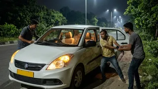 लूट के लिए दो कैब चालकों की हत्या (यह तस्वीर AI की मदद से बनाई गई है।)