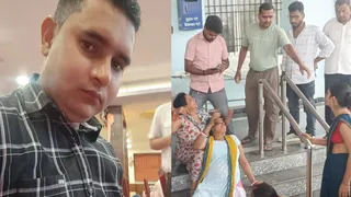CCTV फुटेज से हमलावरों की पहचान की कोशिश