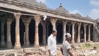 गुजरात के भरुच जामा मस्जिद का जैन विहार होने का दावा (फोटो- जागरण)