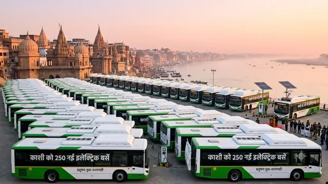 काशी को मिलने जा रही हैं 250 नई इलेक्ट्रिक बसें, सड़क परिवहन के साथ पर्यावरण का भी ख्याल