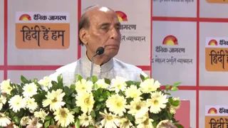 राजनाथ सिंह ने कहा- नरेन्द्र मोहन जी से हमेशा कुछ नया सीखने को मिलता था।