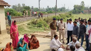दो युवकों की ट्रेन से कटकर मौत (एआई जेनरेटेड तस्वीर)