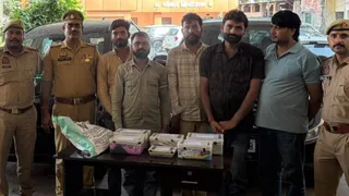 चलती बस से 48 किलो चांदी चोरी का रकाबगंज पुलिस ने किया खुलासा, पांच आरोपित किए गिरफ्तार।