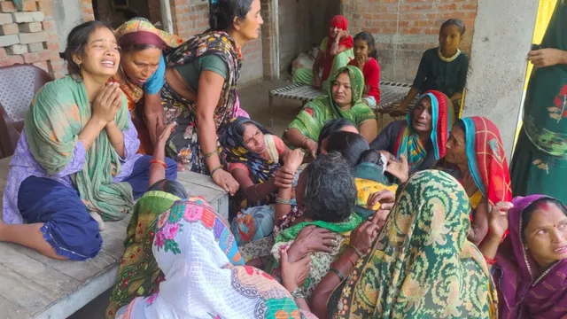 सिसकियां, छलकती आंखें और अपनों के शव का इंतजार... सीतापुर के गांवों में पसरा मातम
