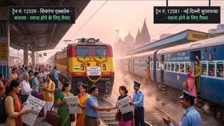 दिल्ली प्रदर्शन के बाद बनारस से फिर चलेंगी शिवगंगा और नई दिल्ली सुपरफास्ट एक्सप्रेस।