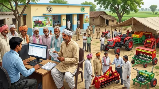 उत्तर प्रदेश में अनुदान पर किसानों को मिलेगा कृषि यंत्र, लाभ पाने के लिए करें आवेदन
