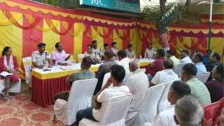 शांति समिति की बैठक। फोटो जागरण