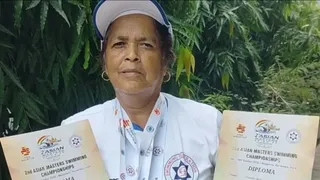 चंदा देवी ने जीता एशियन चैंपियनशिप में रजत पदक।