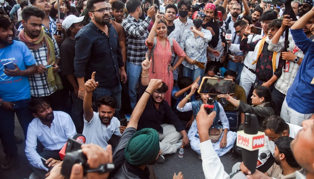 CJP protest