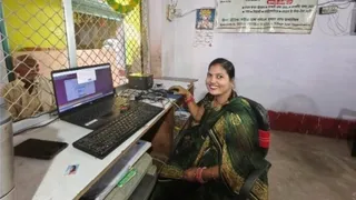 सीएसपी में बैठीं अर्चना कुमारी। जागरण