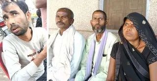 घटना के बारे में बताता भाई भोले निषाद। जागरण
