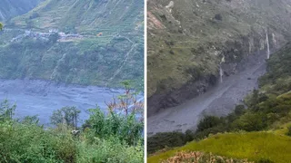 आरूघाट गेज स्टेशन पर जलस्तर अचानक खतरे के निशान को पार कर गया है।