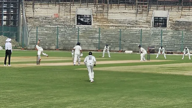 राजगीर अंतरराष्ट्रीय क्रिकेट स्टेडियम में पहला क्रिकेट मैच शुरू, यूपी टीम में रिंकू सिंह भी शामिल
