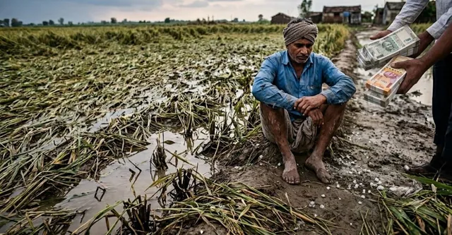 जालौन के 53 हजार किसानों को मुआवजा, पहली किस्त के 5 करोड़ रुपये12 अक्टूबर तक खातों में पहुंचने की उम्मीद