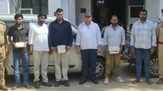 पुलिस ने गिरफ्तार किए आरोपित।