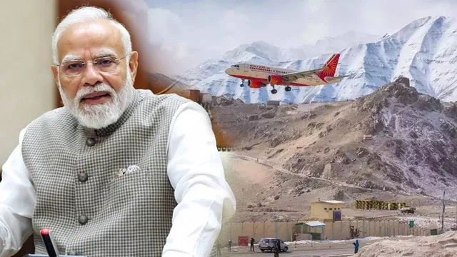 PM मोदी 15 अक्टूबर को कर सकते हैं लेह एयरपोर्ट के नए टर्मिनल का उद्घाटन, 3 गुना बढ़ जाएगी लद्दाख से उड़ानों की क्षमता
