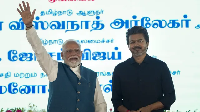 '2029 में थलापति होंगे पीएम', चेन्नई में प्रधानमंत्री के कार्यक्रम में सीएम विजय के समर्थकों ने लहराए पोस्टर
