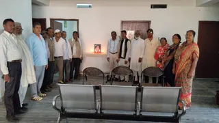 खतियानी परिवार ने रूपी सोरेन को श्रद्धांजलि दी। जागरण