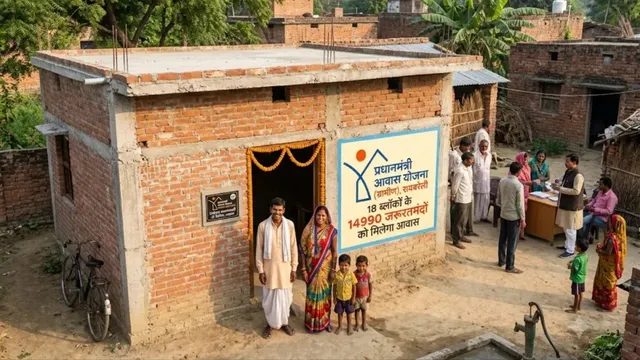 रायबरेली में 18 ब्लॉकों के 14990 जरूरतमंदों को मिलेगा आवास, पहले चरण में 14 हजार पात्रों को दिया जाएगा लाभ
