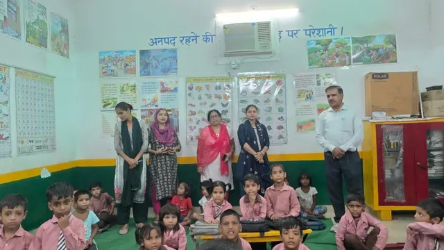 मां की याद में शिक्षक ने बदल दी सरकारी विद्यालय की तस्वीर, बनाया उत्तर प्रदेश का पहला फुली AC परिषदीय स्कूल