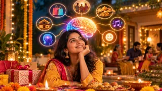 फेस्टिव सीजन आते ही हमारा मन खुश होने लगता है (Image Source: AI Generated)