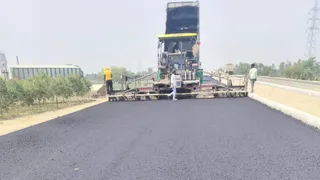 बरेली-सितारगंज हाईवे का चल रहा निर्माण। सौ. एनएचएआइ