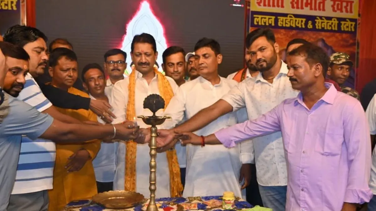 Jamui Grand Ganga Aarti_ Navratri Celebrations in Khaira (1)