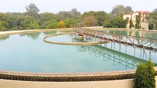 मथुरा: गोकुल बैराज स्थित वाटर ट्रीटमेंट प्लांट। फोटो जागरण आर्काइव