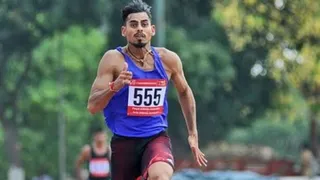 ओलंपिक खिलाड़ी अंकित शर्मा।