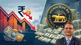 RBI के बड़े कदमों से भारतीय रुपया डॉलर के मुकाबले हुआ मजबूत, आया तेज उछाल।