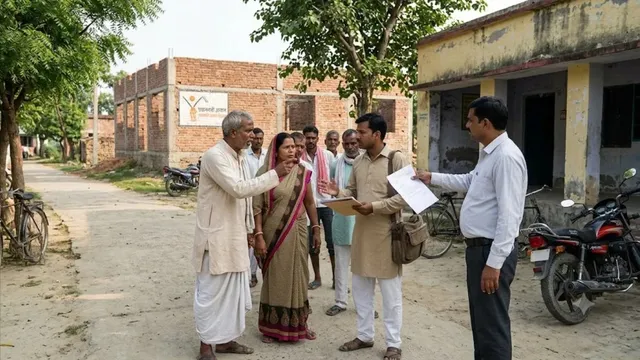 संत कबीर नगर में आवास दिलाने के नाम पर वसूली का आरोप, रोजगार सेवक को नोटिस
