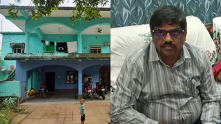 शिक्षा विभाग के अधिकारी के घर छापा। फोटो जागरण