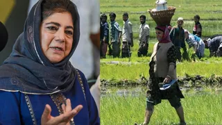 महबूबा मुफ्ती ने कृषि भूमि पर व्यावसायिक निर्माण की छूट पर जताई चिंता। (फाइल फोटो)