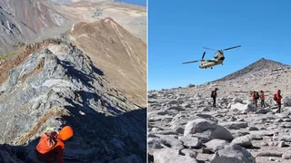 माउंट मॉर्गन से गिरने से हाइकर की मौत (फोटो- सोशल मीडिया)