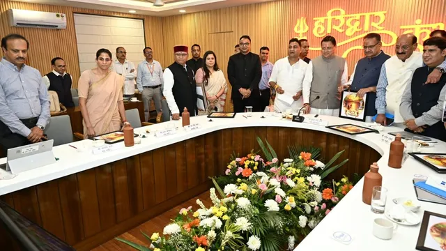 सीएम धामी ने लांच किया हरिद्वार अर्धकुंभ 2027 का लोगो, वेबसाइट और गीत
