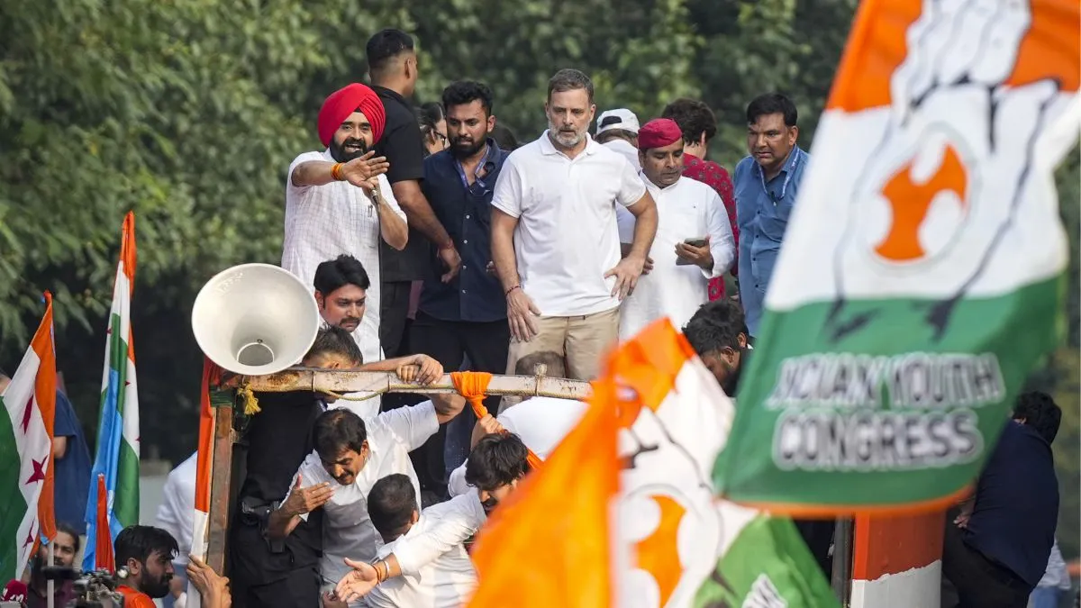 rahul protest march 