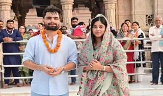सांसद प्रिया सरोज ने क्रिकेटर रिंकू सिंह को जन्मदिन पर दी खास बधाई।