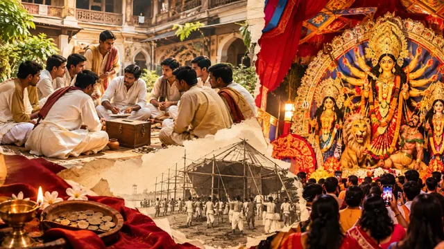 दुर्गा पूजा में पंडाल लगाने का चलन कहां से आया? 12 दोस्तों के चंदे से जुड़ा है इसका दिलचस्प इतिहास