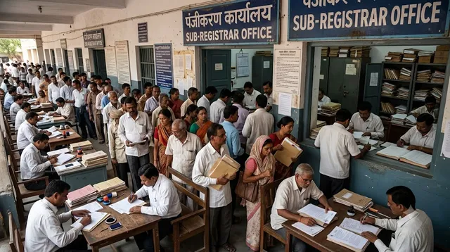 नवरात्र में भर रही सरकार की तिजोरी, लखनऊ में 24 घंटे में रजिस्ट्री से इकट्ठा हुआ 6.40 करोड़ का राजस्व 
