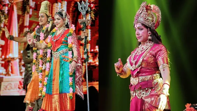 77 साल की उम्र में माता पार्वती बनकर Hema Malini ने जीता दिल, नवरात्रि इवेंट से वीडियो वायरल